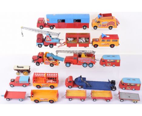 Corgi Chipperfields and Jean Richard Circus vehicles, Chipperfileds Circus International 6x6 Crane truck, Scammel Crane truck