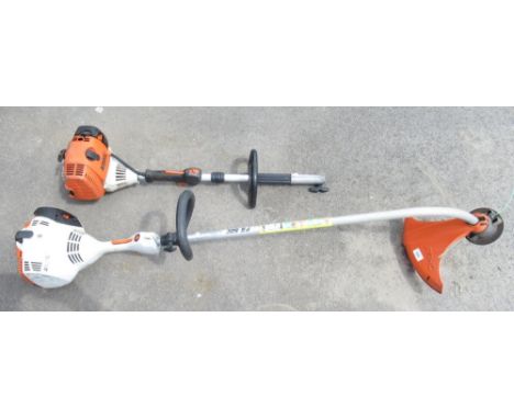 Stihl F%-50C petrol strimmer and a Stihl strimmer without rotary shaft or head, A/F 