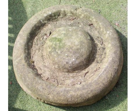 Weathered sandstone pig trough. 54cmx20cm 