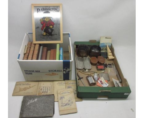 H. Samuel Climax chrome cushion wristwatch, D30.8mm; three ladies wristwatches; EPNS cigarette case; other tobacciana; two WW