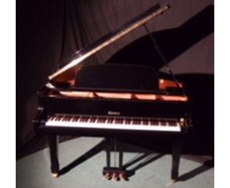 Kemble (c2004) A 5ft 8in Model KC 173 grand piano in a bright ebonised case on square tapered legs; together with a stool. 