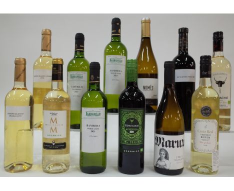 10 BOTTLES SPANISH WHITE AND 2 RED WINEVinartis 2 x Senorio de los Llanos Crianza 2019; Marques de la Concordia Family of Win