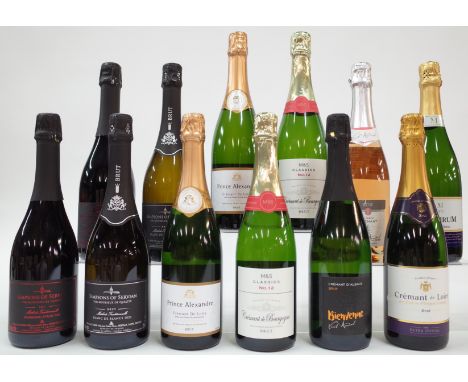 12 BOTTLES FRENCH SPARKLING WINECharles + Ruth Simpson 2 x Simpsons of Servian Syrah Sec 2020 and 2 x Simpsons of Servian Bla