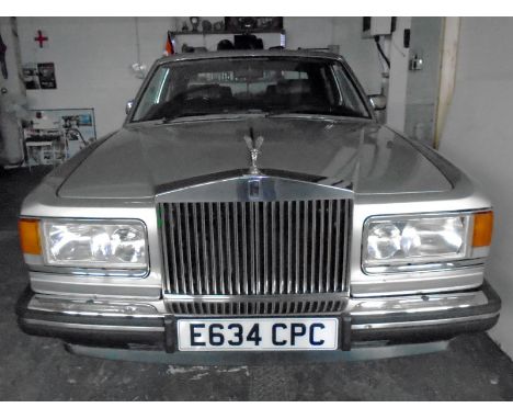 1988 Rolls-Royce Silver Spirit                                - Finished in Silver, Blue leather interior and MOT'd into Dec 