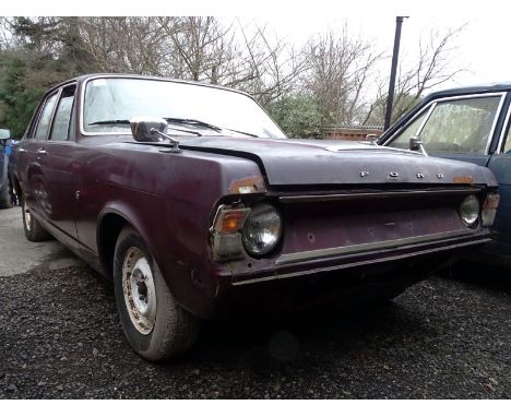 1972 Ford Zephyr MKIV                                           - 1 of just 110 examples known to the DVLA    - A rewarding r