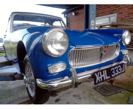 1971 MG Midget 1275                                               - Subject to a previous bodywork restoration and mechanical