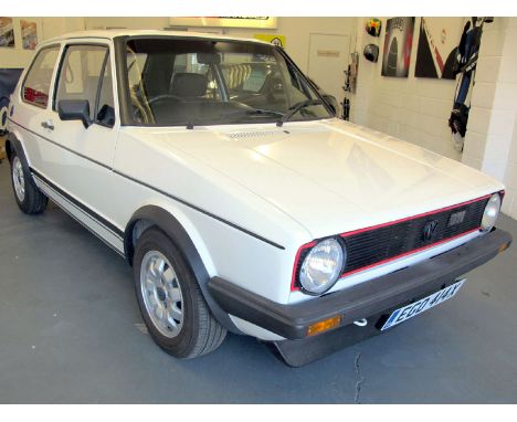 1982 Volkswagen Golf GTi                                      - MKI example upgraded with 1.8 litre engine    - Restored usin