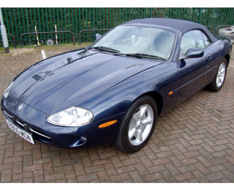 1998 Jaguar XK8 Convertible                                  - Finished in Sapphire Blue with a Ivory leather interior    - 5