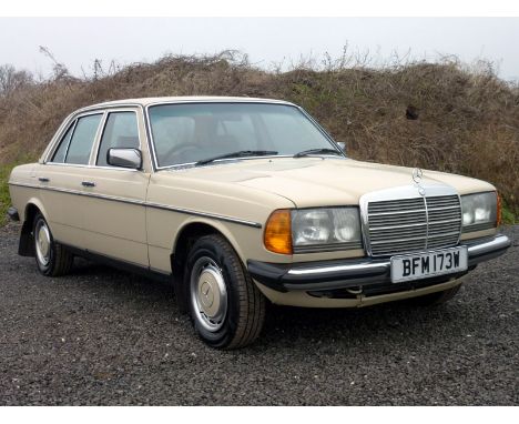 1981 Mercedes-Benz 230 E                                   - One registered keeper, 57,000 miles, original handbook / stamped