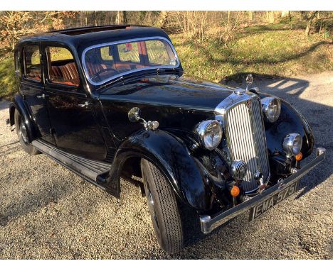 1937 Rover 12hp Six Light Saloon                           - In current ownership for 32 years    - 10,000 miles since restor