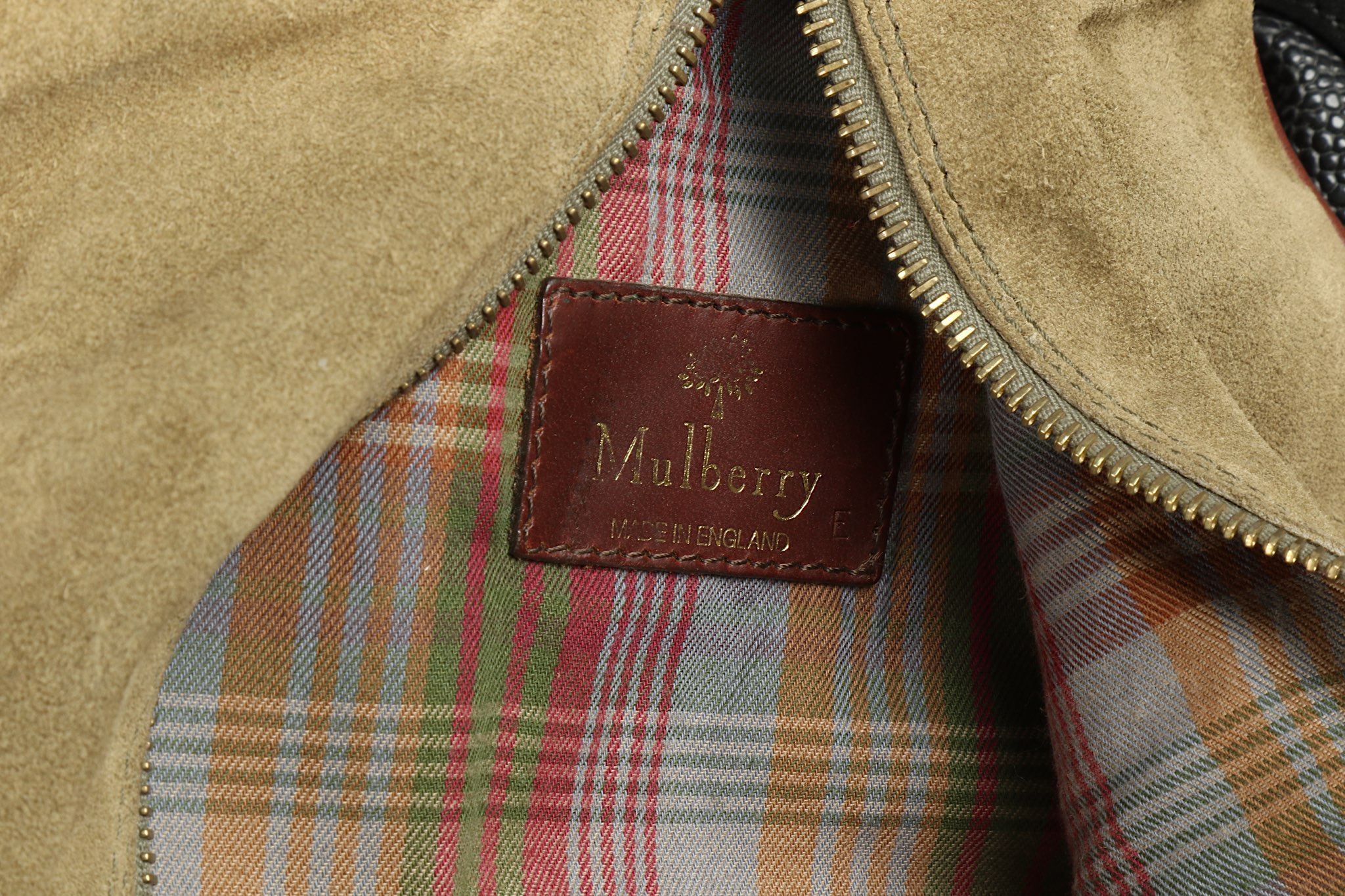 vintage scotchgrain mulberry bag