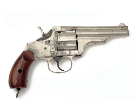 MERWIN HULBERT, USA A .38 (S&W) DOUBLE-ACTION SELF-EJECTING REVOLVER, MODEL 'POCKET', serial no. 30294, circa 1887, with roun