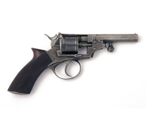 A RARE .320 (SHORT REVOLVER) AUTOMATIC-EJECTING REVOLVER, UNSIGNED, MODEL 'THOMAS'S PATENT', serial no. 65 (779), circa 1870,