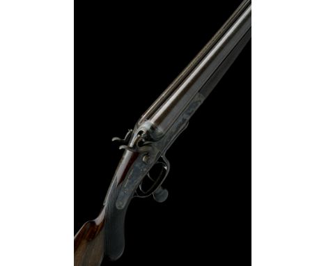 GODFREY C. COOPER AN 8-BORE DOUBLE-BARRELLED ROTARY-UNDERLEVER HAMMERGUN, serial no. 592, circa 1890, 35in. browned (likely r