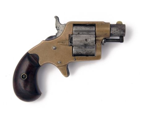 COLT, USA A RARE .41 RIMFIRE SHORT-BARRELLED FOUR-SHOT REVOLVER, MODEL 'COLT'S HOUSE' or 'CLOVERLEAF', serial no. 2272, for 1