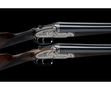 ARMY & NAVY C.S.L. A PAIR OF LIGHTWEIGHT 12-BORE 'NO.3 ZEPHYR' SIDELOCK EJECTORS, serial no. 23968 / 9, for 1898, 27in. repla