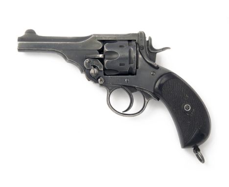 WEBLEY, BIRMINGHAM A .455 SERVICE-REVOLVER, MODEL 'MKV', serial no. 151780, dated for 1915, with reblued 4in. barrel (very go