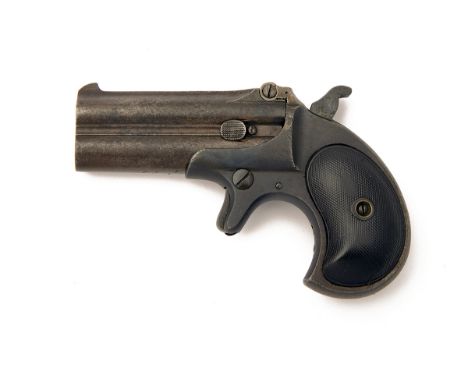 REMINGTON ARMS, USA A .41 (RIMFIRE) OVER-UNDER DERRINGER PISTOL, MODEL 'DOUBLE-DERRINGER', serial no. 749, type II (or model 