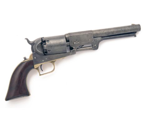 COLT, USA A RARE .44 PERCUSSION REVOLVER, MODEL 'COLT'S 2nd MODEL DRAGOON', serial no. 9471, for 1851, with round 7 1/2in. ba