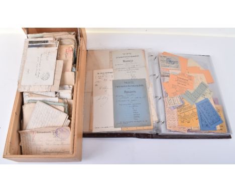 Fascinating and Substantial WW1 German U-Boat Archive Relating to Heinrich Sander who served on U-113. The U Boat was commiss