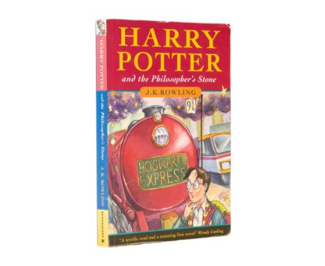 Rowling (J.K.) Harry Potter and the Philosopher's Stone, first paperback edition, with "Joanne Rowling", no space between "Ta