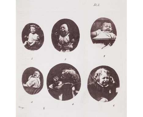 Darwin (Charles) The Expression of the Emotions in Man and Animals, first edition, first issue, 7 heliotype plates (3 folding