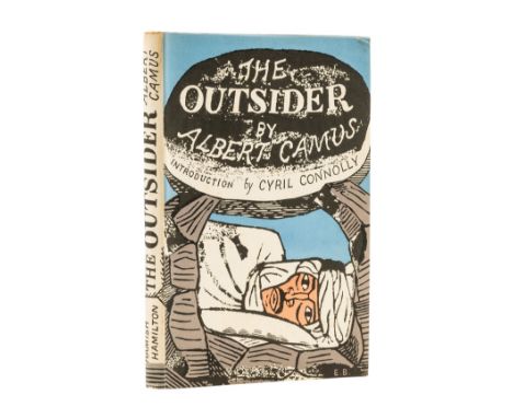 Camus (Albert) The Outsider, translated by Stuart Gilbert, Introduction by Cyril Connolly, first English edition, original cl