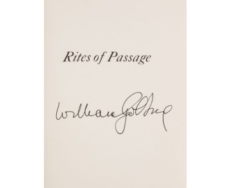 Golding (William) [To the Ends of the Earth: A Sea Trilogy], 3 vol., first editions, Rites of Passage and Fire Down Below sig