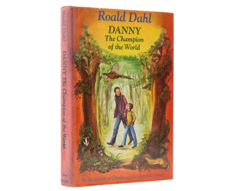 Dahl (Roald) Danny the Champion of the World, first American edition, signed presentation inscription from the author "Lesley