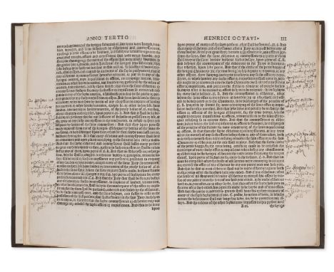 Tudor Law.- [English statutes from the reigns of Henry VIII, Mary I, and Elizabeth I, 1511-1593], together 14 vol., black let