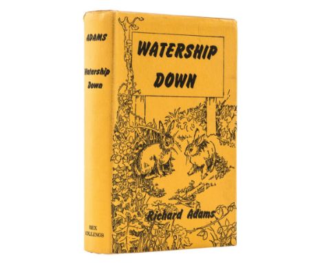 Adams (Richard) Watership Down, first edition, folding map at end, original decorative cloth, gilt, dust-jacket, one or two v