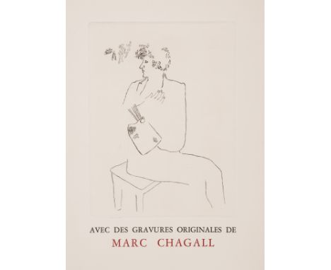 Chagall (Marc).- Goll (Claire) Journal d'un Cheval, number 133 of 150 copies on Rives, from an edition limited to 200, printe