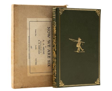 Milne (A. A.) Now We Are Six, first edition, illustrated throughout by E.H. Shepard, half-title very lightly browned, origina