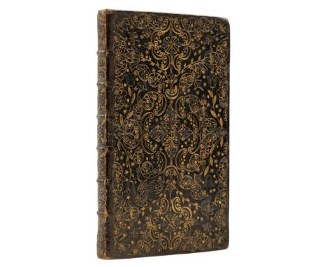 Restoration Binding.- Allestree (Richard) The Government of the Tongue, with initial imprimatur leaf, traces of ink inscripti