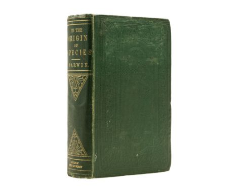 Darwin (Charles) On the Origin of Species by Means of Natural Selection, second edition, second issue with "fifth thousand" o