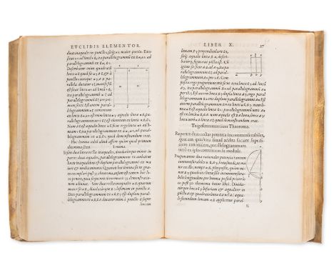 Mathematics.- Euclid. Elementorum liber decimus, translation and commentary by Pierre Mondoré, first edition of this translat