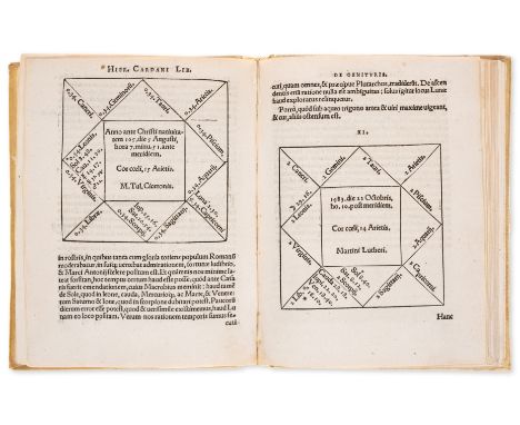 Astronomy &amp; Astrology.- Cardano (Girolamo) Libelli duo. Vnus, de supplemento Almanach. Alter, de Restitutione temporum &a