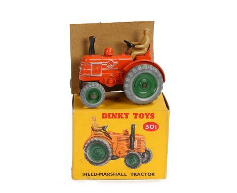 Dinky Toys model 301 Field-Marshall tractor, boxed