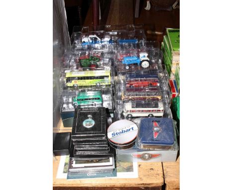 Collection of model vehicles, Stobart items, etc