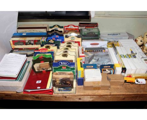 Large collection of model vehicles, aircraft, etc
