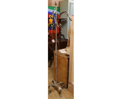 A standard lamp Width of base 31cm