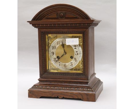 An Ed Junghans mantel clock height 37cm