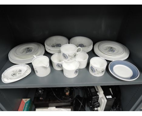 A part dinner service by Wedgwood in the Susie Cooper design