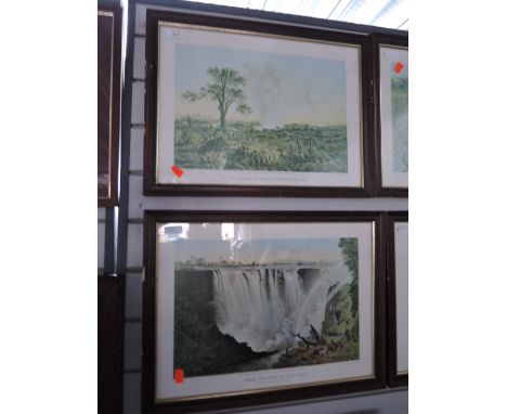 A selection of vintage prints with African exploration and wildlife subject matter
