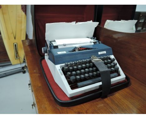 A Vintage Erika typewriter
