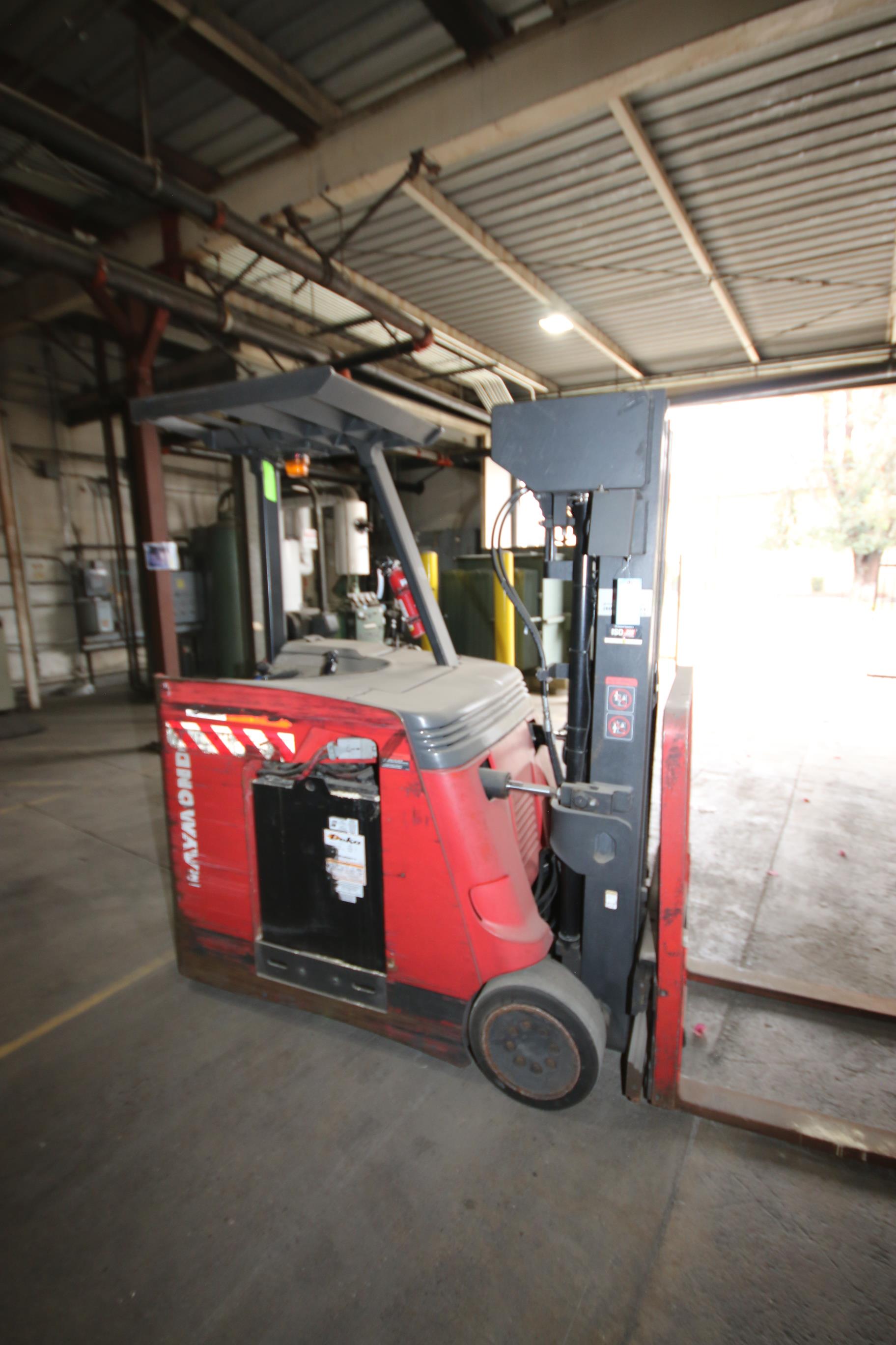 Raymond 4,000 lb. StandUp Electric Forklift, M/N R40C400M, S/N R4007
