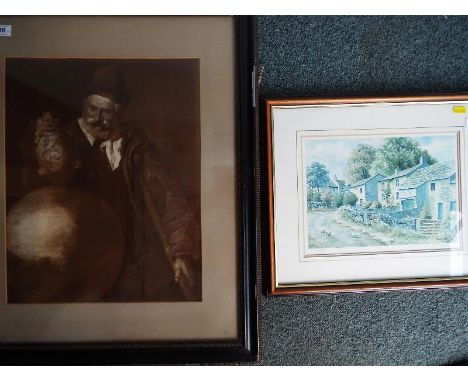 After Anita Hall - a limited edition print depicting a countryside scene issue 111 of 350 signed in pencil to the margin lowe