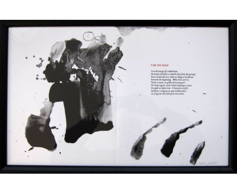 WILLIAM JOHNSTONE [1897-1981]. I See the Image, 1981. lithograph, edition of 50 [22/50]; as with most of this series of print