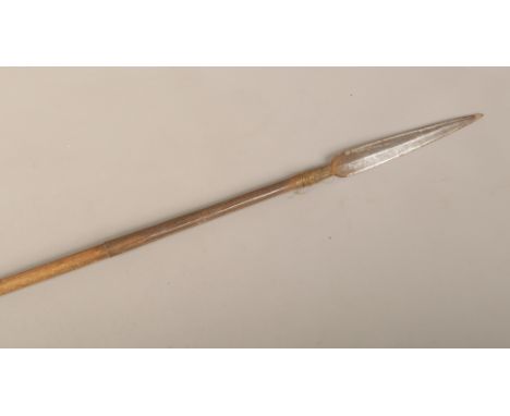 An African hunting spear.