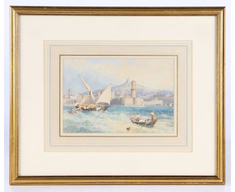 Myles Birket Foster RWS (British,1825-1899)"Marseilles"monogrammed (lower left), watercolour12 x 18cm (5in x 7in)Provenance: 